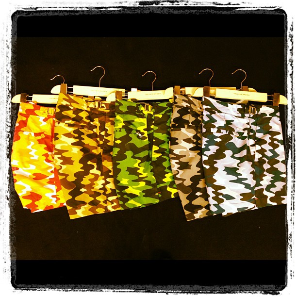 Orlebar Brown x Nick Wooster Camouflage Shorts