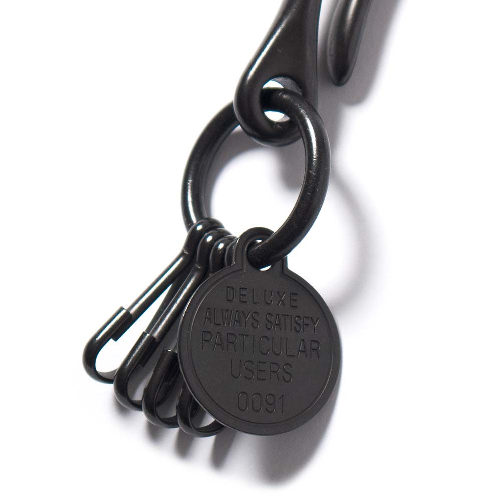 DELUXE- "FREAK OUT"- KEY CHAIN- BLACK-1