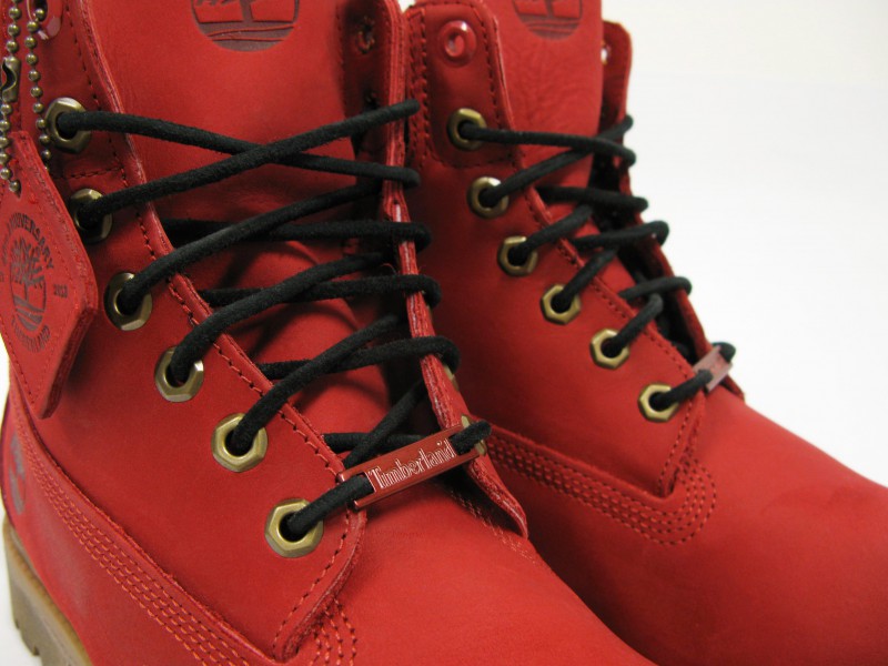 Timberland X VILLA "Join The Movement" Ruby Red Boot