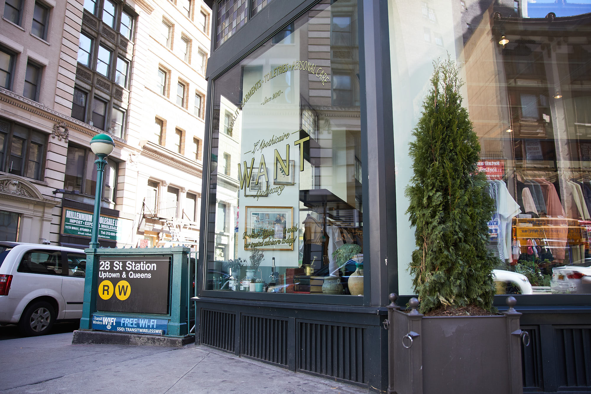 WANT Apothecary_New York_Window