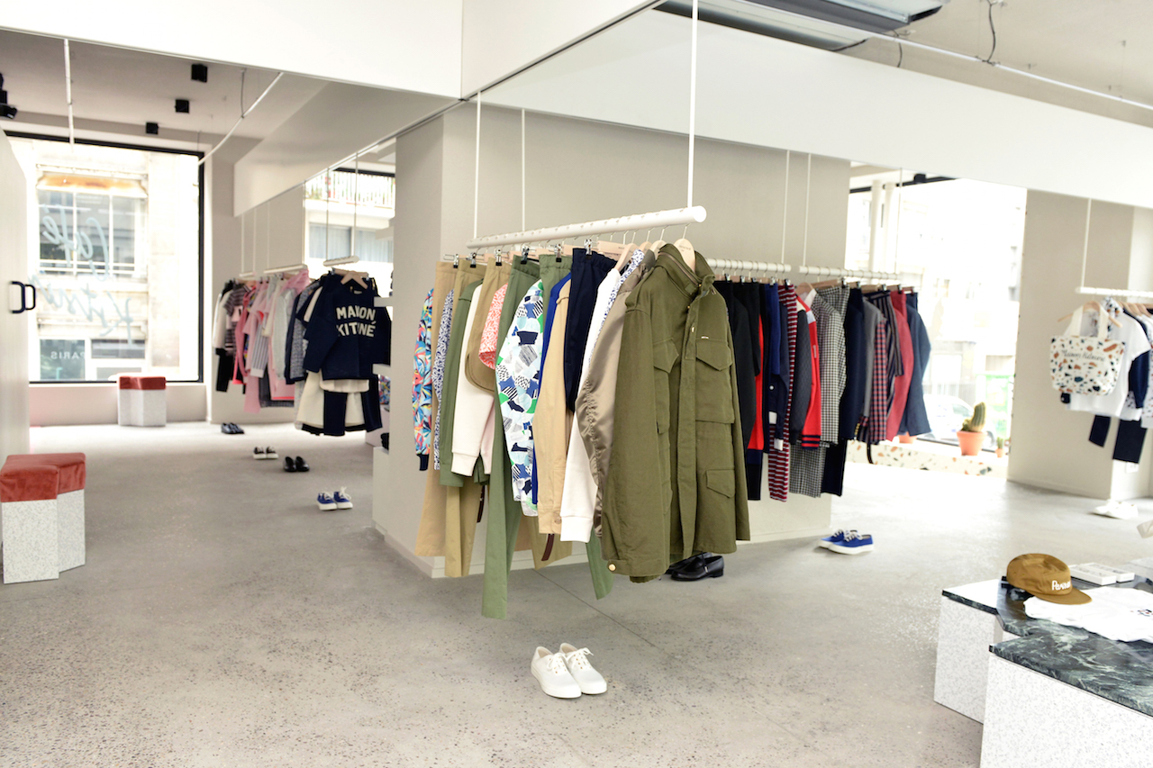 Maison Kitsuné Filles du Calvaire boutique @kitsune | Marcus Troy